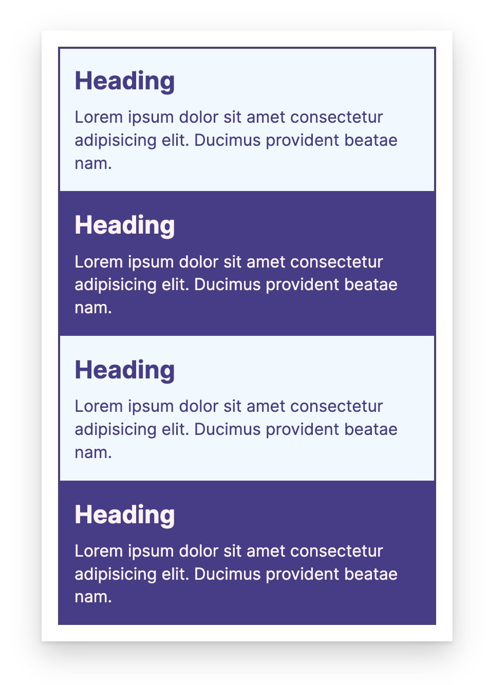 Komponent med nesting.