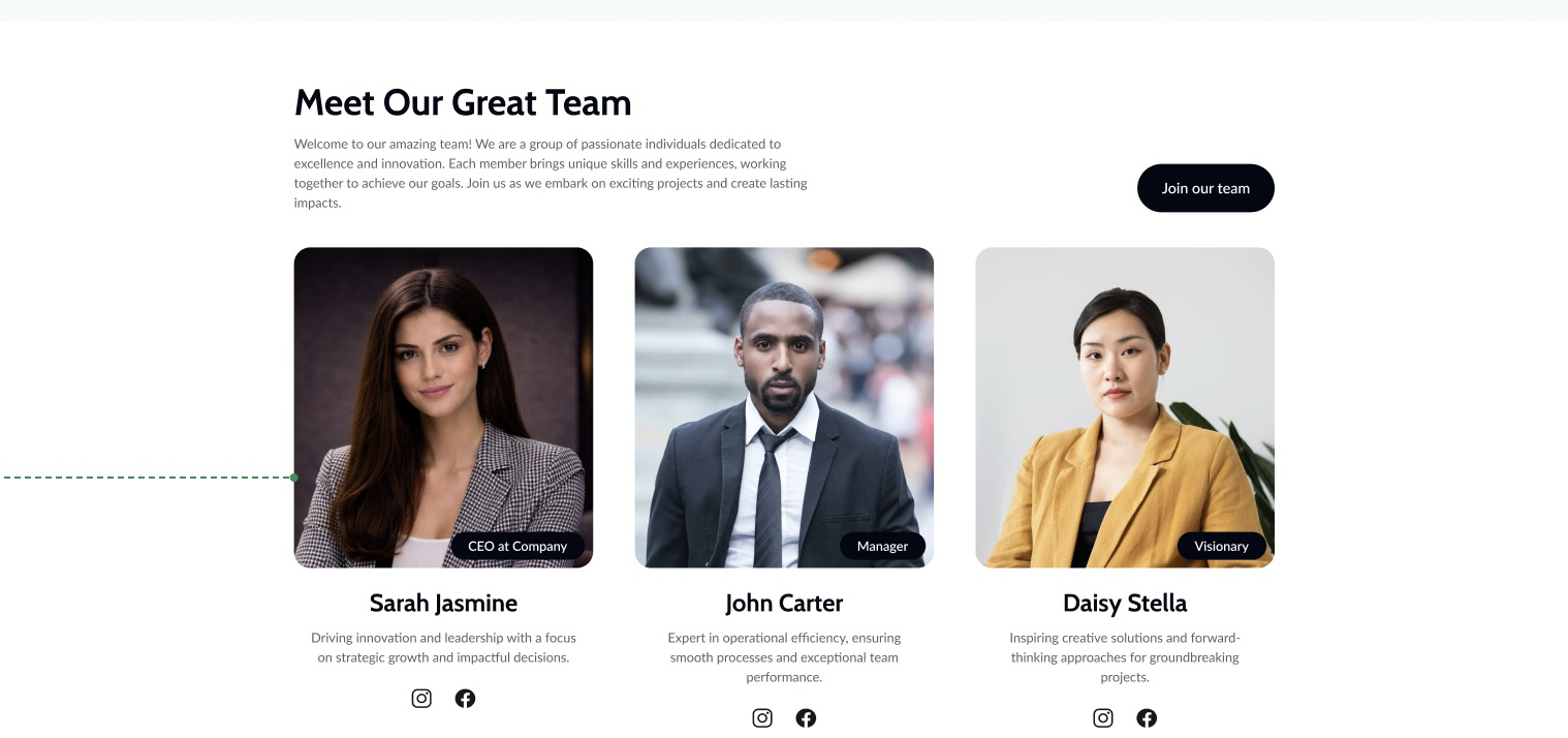 Team member card reference image